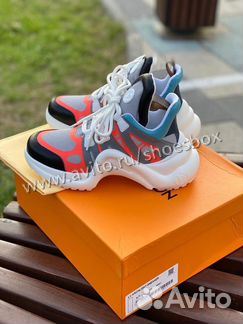 Кроссовки луи виттон белые