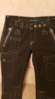 Джинсы женские Ralph Lauren в молниях, заклепках