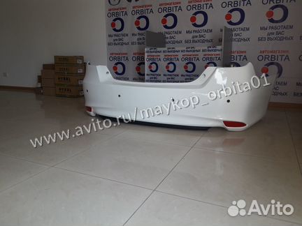 Бампер задний в сборе на Тойоту Камри 55
