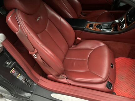 Красный салон Мерседес Sl230 W230 r230