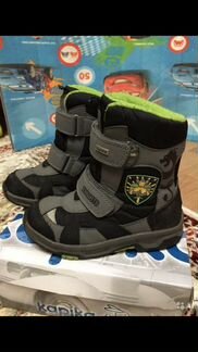 Ботинки Kapika р.30 для мальчика зимние