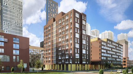 3-к квартира, 107.4 м², 17/35 эт.