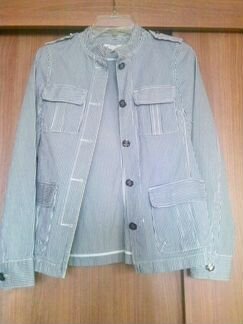 Джинсовый пиджак biscote