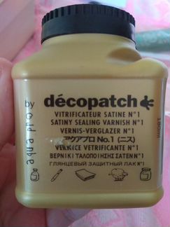 Лак защитный для декупажа и декопатча Decopatch Aq