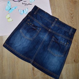 Юбка джинсовая