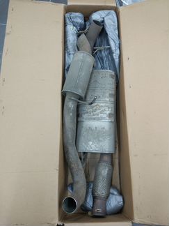 Штатная выхлопная система Cadillac Escalade 2016