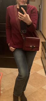 Сумка Massimo dutti кожа