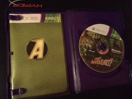 Xbox 360 Kinect Adventures,оригинал,новая