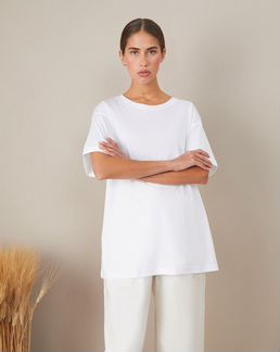 Белая базовая футболка 12 storeez