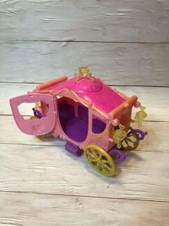 Карета с лошадкой и принцессой Дисней