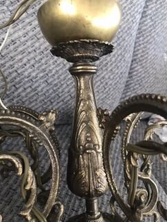 Люстра бронза