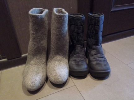 Валенки финские и русские р.35