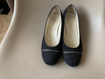Туфли замшевые Baldinini р.39
