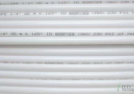 Трубка пластиковая 1/4 дюйма (6 мм), цена за метр