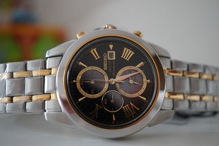 Seiko новый роскошный хронограф-будильник
