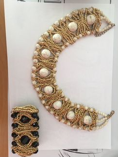 Колье и браслет)