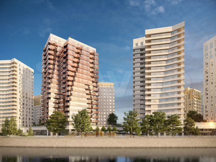 1-к квартира, 49.6 м², 6/14 эт.