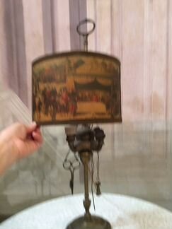 Лампа настольная сваечная 18 - начало 19 века