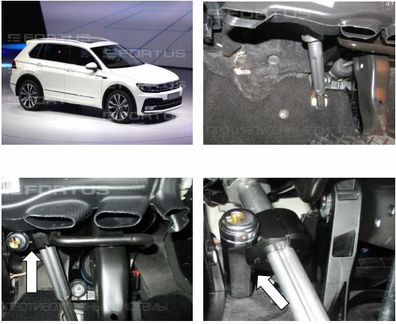 Замок рулевого вала для VW Tiguan 2017-по н.в AT