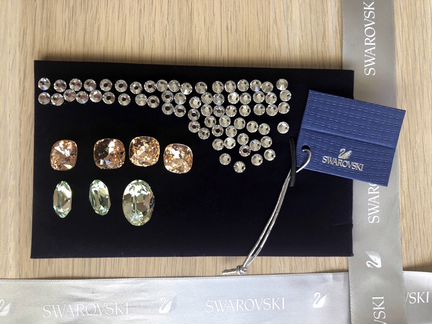 Сет/лот новые стразы swarovski оригинал