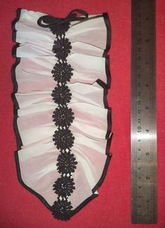 Жабо Кружево дедерон 1960-е гг. гдр Винтаж