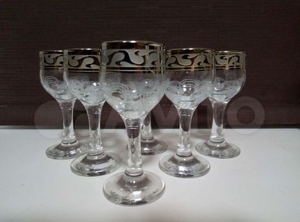Набор рюмок Гусь-хрустальный 6 шт