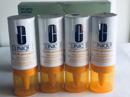 Clinique Fresh Pressed Vitamin C бустеры Новые Ори