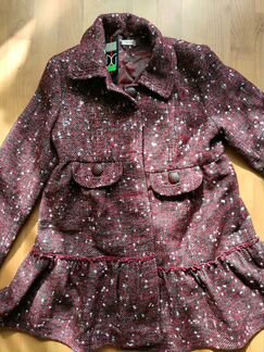 Новое демисезонное пальто 44 размера