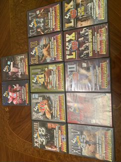 Кассеты и диски UFC знаменитый восьмиугольник