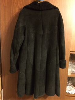 Дубленка чёрная