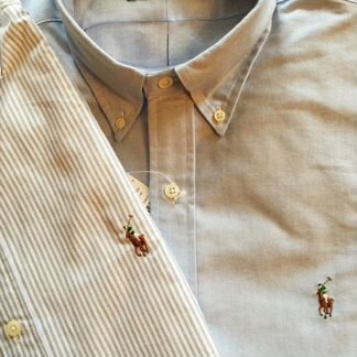 Оригинал рубашки Polo Ralph Lauren Классика Oxford
