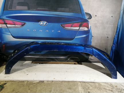 Hyundai Sonata 7 LF 2017-2019 бампер передний