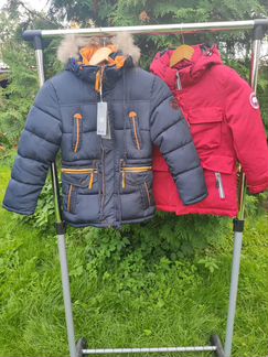 Зимнняя куртка для мальчика 128 размер