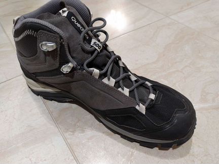 Треккинговые ботинки с мембраной Quechua MH500