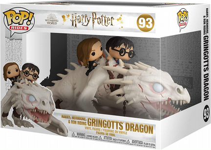 Фигурка Funko Harry, Hermione Ron Riding Gringotts Dragon
