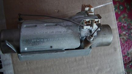 Тэн и сливная помпа для пмм zanussi zdt 5152