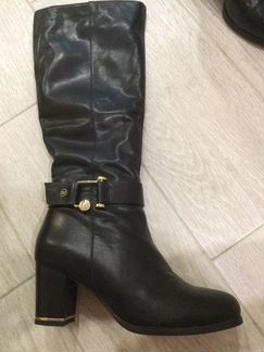 Сапоги зимние натуральная кожа 40 размер