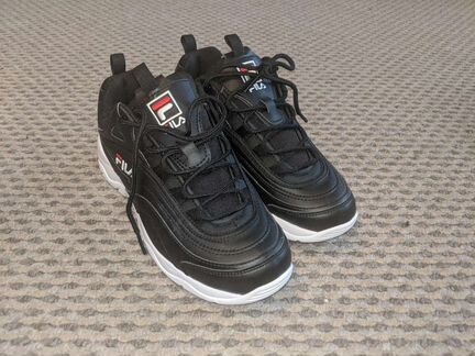 Кроссовки Fila Disruptor 2 оригинал черные 38-39 р