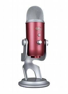 Микрофон Blue Microphones Yeti стальной красный