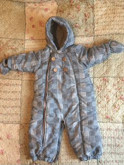 Комбинезон трансформер mothercare, 6-9/ шапка