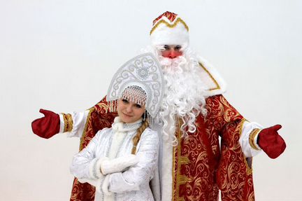 Дед Мороз и Снегурочка