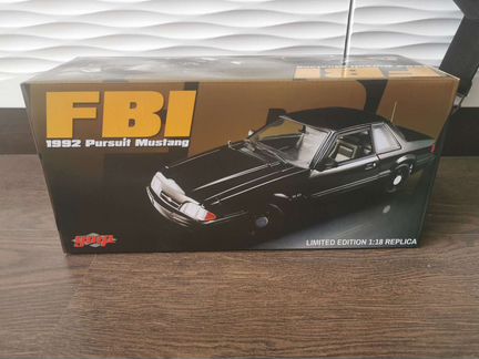 1/18 gmp ford mustang FBI