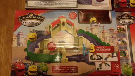 Наборы chuggington, ELC,гибкий трек