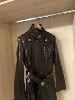 Плащ натуральная кожа