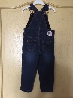 Комбинезон джинсовый 86
