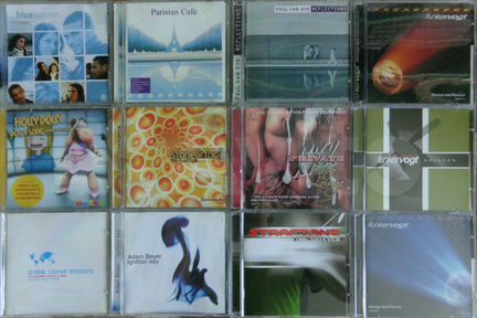 CD клубная, электронная музыка и прочее