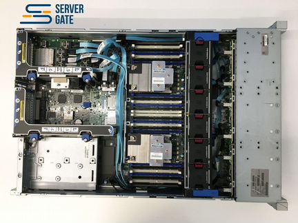 HP DL380 G9 24SFF 2x E5-2680v3 512 GB