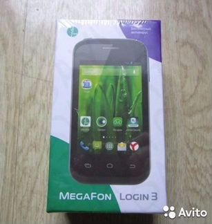 Megafon Login 3-смартфон.Новый