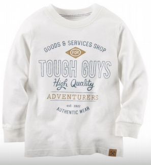 Футболка с длинным рукавом Carter’s, 5Т