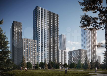 2-к квартира, 50.2 м², 26/30 эт.